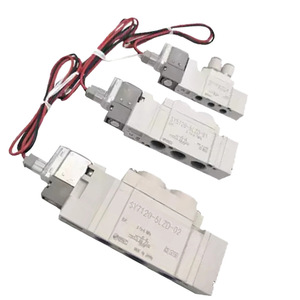 Vanne solénoïde SMC SY7320-3/4/5/6DD/DZD/DZE 24V DC trois positions cinq voies - Product Image 1