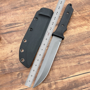 Cuchillo de Bolsillo para Camping Winter Moon Savage HK DIY con Hoja 9CR13MOV y Mango G10, Personalizable OEM/ODM SS270 200mm - Product Image 2