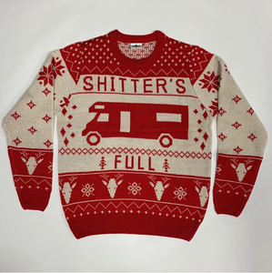 Haute qualité Oem hiver col rond originalité cerf col rond tricoté conception moche <span class=keywords><strong>pull</strong></span> <span class=keywords><strong>de</strong></span> <span class=keywords><strong>noël</strong></span> personnalisé - Product Image 1