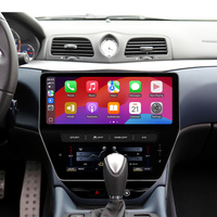 Radio Multimedia con Navegación GPS, Pantalla Táctil Android IPS de 22 Pulgadas, CarPlay Inalámbrico y DSP para GranTurismo M139 2007-2015