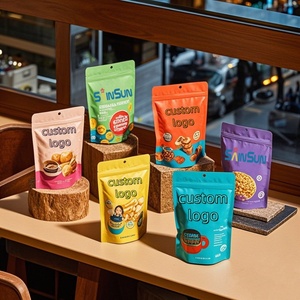 Sachets Doypack Personnalisés Imprimés avec Logo, Auto-scellants, en PET et Aluminium Givré, Emballage Alimentaire de Qualité pour Snacks et Chips - Product Image 6