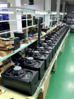 Système audio DSZ à large bande passante, double haut-parleur de 15 pouces, 800 W, pour scène extérieure et performance intérieure