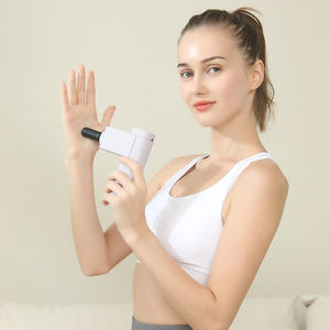 Masseur musculaire électrique portable Yixuan 2026 à 9 vitesses, <span class=keywords><strong>massage</strong></span> profond du corps, sans fil, vibrations à haute intensité, pistolet de <span class=keywords><strong>massage</strong></span> mignon - Product Image 4