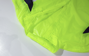 Tear Resistant <strong>Nylon</strong> Jacket Fluorescent Green Black Pants Outdoor Set Waterproof Breathable Sportswear Riding Apparel <strong>Raincoat</strong> - Product Image 4