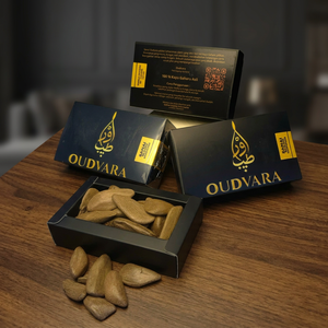 Oudvara Dzakir Merauqi Super Grade Agarwood 50g, un madera de oud pura y con un aroma cautivador, ideal para uso diario como bakhoor. - Product Image 3