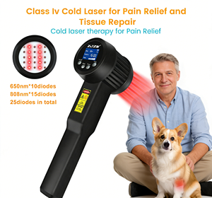 Appareil de thérapie au laser froid à haute efficacité 8W pour les douleurs articulaires, l'arthrite, l'inflammation et la maladie discale dégénérative - Product Image 1