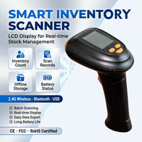 Lector de Códigos QR 2D CMOS Portátil WCMI, Pantalla Resistente, Bluetooth 5.4, Escáner de Códigos de Barras Inalámbrico, Interfaz USB, 2 Años de Garantía, en Stock