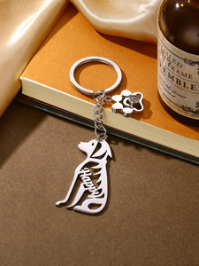 <span class=keywords><strong>Porte</strong></span>-clés personnalisé avec <span class=keywords><strong>projection</strong></span> <span class=keywords><strong>photo</strong></span> de chien, <span class=keywords><strong>porte</strong></span>-clés commémoratif pour animal de compagnie gravé, <span class=keywords><strong>porte</strong></span>-clés en acier inoxydable avec empreinte de patte - Product Image 4