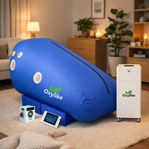 Cámara Hiperbárica de Oxígeno 2027 Top Oxylike OLS-LS4 1.5ATA de Carcasa Blanda para Posición Acostada y Sentada, para Uso en Gimnasios y Recuperación Deportiva - Product Image 5