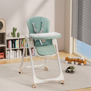 CLAF BEBE Fabrik Neuer Typ Meistverkaufter Hochstuhl 3-in-1 Baby-Hochstuhl mit Esstablett und Sicherheitsgurt PP-Kunststoff Baby-Sitzerhöhung - Product Image 1