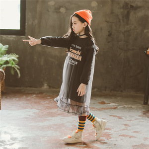 ชุดเดรสเด็กผู้หญิงสีดำสวยทันสมัยแบบใหม่จากร้านขายส่งออนไลน์ - Product Image 3