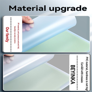 Deli PE110-T 4 lỗ Chất kết dính thư mục 3pcs Trắng + Xanh + Hồng Punch A4 Đục Chất kết dính trong suốt cuốn sách giấy Clip dữ liệu cuốn sách chất lượng cao - Product Image 5