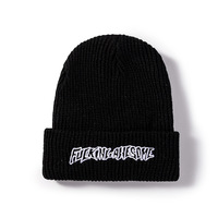 Gorro de Punto Acrílico con Diseño Bordado Personalizado, para Uso Diario