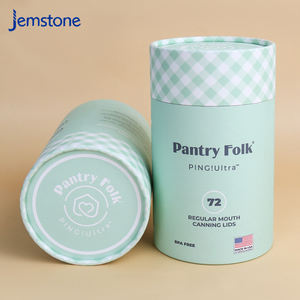 Caja de Cartón Kraft Personalizada, Reciclable y de Grado Alimenticio para Cápsulas, Chocolate, Granos de Café, Proteína en Polvo, Envase de Tubo de Papel - Product Image 5