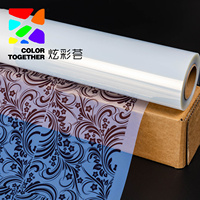 Film transparent imperméable pour imprimante jet d'encre, vente en gros, feuilles A3, A4, 44"*30m ou sur mesure, 135 microns