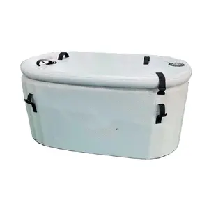 Inflatable New Design Inflatable Bathtub Eco-Friendly Drop Stitch Material Portable 150*65*67 Cm Ice Bath Tub For Cold Plunge Therapy