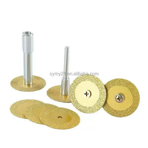 Disque de coupe diamanté 40mm Lame de scie électrique Marbre Jade Céramique Carrelage <span class=keywords><strong>Meule</strong></span> Pratique Belle Couture Outil de nettoyage - Product Image 4