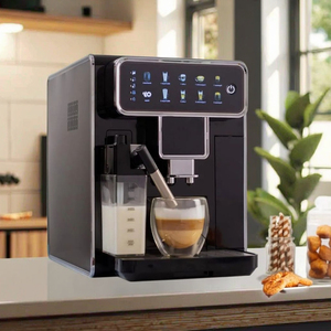 <span class=keywords><strong>Cafetera</strong></span> <span class=keywords><strong>Espresso</strong></span> Inteligente, Totalmente Automática, con Sistema de Leche, para el Hogar - Product Image 4