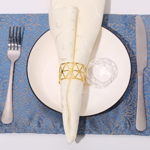 Ronds <span class=keywords><strong>de</strong></span> <span class=keywords><strong>serviette</strong></span> en métal élégants pour mariages, restaurants et fêtes - Décorations <span class=keywords><strong>de</strong></span> <span class=keywords><strong>table</strong></span> en gros - Product Image 5