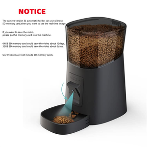 2026 New Model Dual-Bowl Automatic Pet Feeder Smart 4L <b>Timer</b> Cat Food Dispenser 2-Way Splitter Plastic Material for 2 Pets - Product Image 3