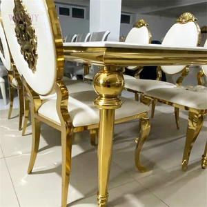 Nga Sang Trọng Tự Làm Vàng Bàn Đám Cưới Tiệc Ghế Và Bảng Cho Các Sự Kiện Tiệc Cưới Đảng Bảng - Product Image 3