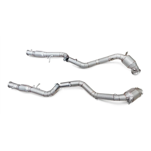 Para 2020-2023 Mercedes Benz G63 AMG de alto flujo con <span class=keywords><strong>tubo</strong></span> de bajada catalítico <span class=keywords><strong>Escape</strong></span> de alto rendimiento Rendimiento de carreras modificado - Product Image 3