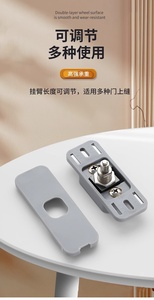 Butée et ferme-porte magnétiques invisibles en aluminium pour une fermeture silencieuse moderne à usage domestique - Product Image 6