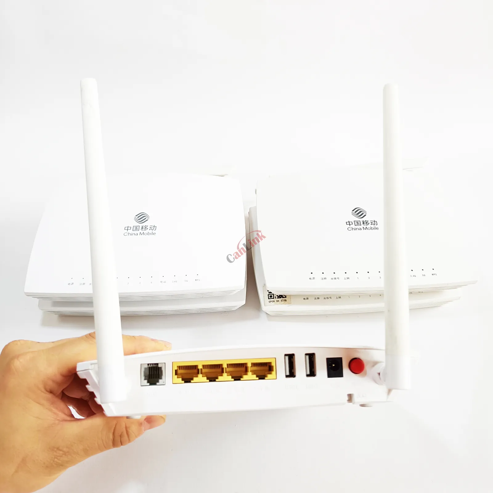 ZTE GM620 Dual Band 2.4 / 5G 1GE + 3FE X4 Lan + WIFI Router Gigabit FTTH NT ONU Modem Serat Sama dengan Zc520 Autentik