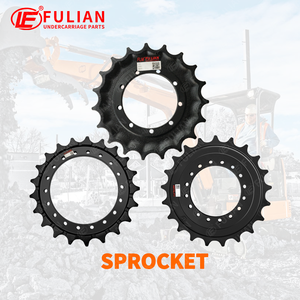 חופר חלקי מרכב פלדה מסלול קבוצת Carrier רולר מסלול רולר סבבת גומי בטלן מסלול עבור Hitachi EX ZX סדרה - Product Image 6