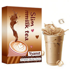 OEM Organic <b>Slimming</b> milk <b>Tea</b> with Vitamins for Adults-Detox Weight Loss Private Label <b>Tea</b> Powder - Product Image 1