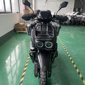 มอเตอร์ไซค์สตรีทไบค์พร้อมที่เก็บของขนาดใหญ่ 72V 3000W รุ่นสำหรับผู้ใหญ่แบบ Step-Through สำหรับการขับขี่ในเมืองและข้ามพรมแดน - Product Image 4