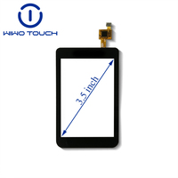 Écran tactile capacitif personnalisé de 3,5 pouces FT5436 ultra-fin de 1,4 mm pour appareil portable OEM