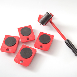 Furniture Mover <strong>Tool</strong> <strong>Set</strong> Furniture Transport Lifter Heavy Stuffs Moving <strong>Tool</strong> 4 Wheeled Mover Roller+1 Wheel Bar <strong>Hand</strong> <strong>Tools</strong> <strong>Set</strong> - Product Image 6