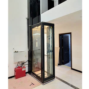 Ascensor Hidráulico Seguro para Residencias de 2 Pisos, 400 kg, Sin Eje, Elevador Doméstico - Product Image 1
