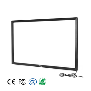 Zhiping cảm ứng <span class=keywords><strong>55inch</strong></span> 40 điểm cảm ứng đa khung <span class=keywords><strong>Overlay</strong></span> Kit mở khung IR màn hình cảm ứng Bảng điều chỉnh cho ATM ứng dụng - Product Image 1