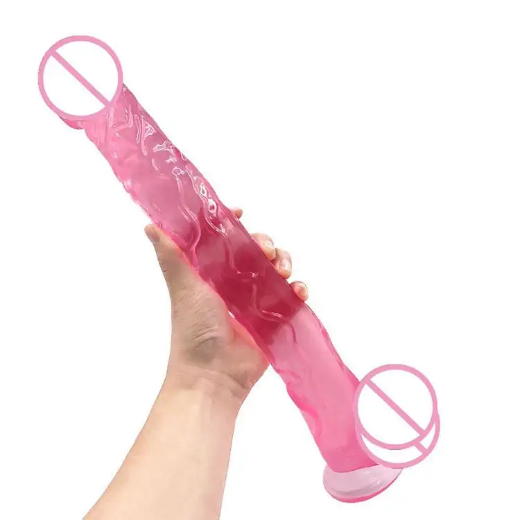 Vente chaude Grande Taille Long Gode Mince Femmes Sex Toy Adulte Produit de Pénis Artificiel