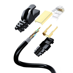 Dsunty Cat7 Ethernet <b>Cable</b> S/FTP 24AWG Rj45 Network <b>Cable</b> Ethernet Patch Cord Pvc Jacket <b>Communication</b> <b>Cables</b> 0.5m-100m OEM - Product Image 3