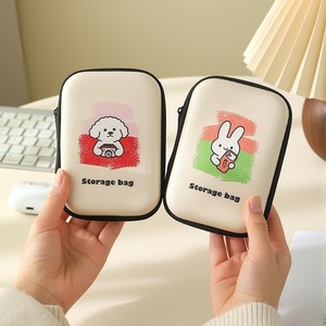 Cartoon <b>Storage</b> Bag Rectangle Portable Data Cable Organizer Protective Case for Digital Accessories - Product Image 3