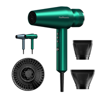 Pengering Rambut FirePhoenix M2MAX Motor Tanpa Sikat Kecepatan Tinggi 2800W Profesional Ionik Pengering Rambut Elektrik Rumah Tangga untuk Pengeringan Cepat