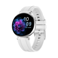 Smartwatch ET491 con Monitor ECG per Donne, Schermo HD da 1,32', Chiamate BT, Monitoraggio Frequenza Cardiaca e Ossigeno nel Sangue, Chat GPT
