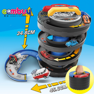 Circuit <span class=keywords><strong>de</strong></span> <span class=keywords><strong>course</strong></span> automobile en plastique avec emplacement déformé pour stationnement <span class=keywords><strong>de</strong></span> roues - Product Image 5