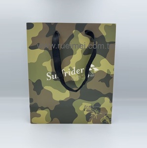 Conception personnalisée de sacs à provisions de luxe Sacs fourre-tout à emporter pour les achats haut de gamme avec une texture supérieure - Product Image 3