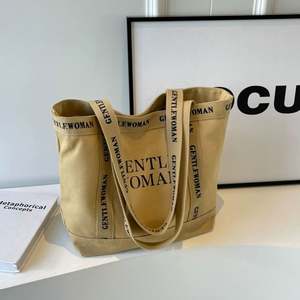 Bolsa de Compras Reutilizable Ecológica de Lona para Mujer, con Asas de Cuerda, Tamaño Extra Grande, Logotipo Personalizado, Bolsillos Lisos, Cierre de Cremallera - Product Image 4