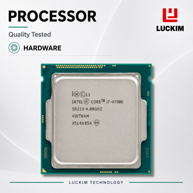 I7-4790K 4-Core 8-Thread Desktop CPU Processor 4.0-4.4GHz 8MB Cache LGA1150 88W