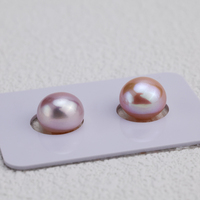 Perles d'eau douce naturelles roses, forme bouton parfaite AAAA de 10-10,5 mm, pour la fabrication de bijoux