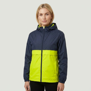 Chaqueta Cortavientos Larga Holgada con Capucha para Mujer, Otoño 2026, Casual, Ecológica, con Estampado Floral, Tejida en Poliéster, Bordada - Product Image 5