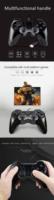 Manette filaire USB 3M à deux moteurs et six axes pour PS4/Switch/PS3/PC/Xbox360/Android Double Joypad