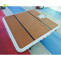 Plateformes flottantes gonflables et accessoires GREEN