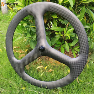 Toray T1000 Roues en carbone ultra légères à trois rayons Frein à disque Centerlock Tubeless 11S 12S Essieu <span class=keywords><strong>traversant</strong></span> - Product Image 6