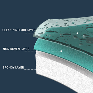 Hot đứng phòng tắm bàn chải nhà vệ sinh Cleaner với chủ Set với Cây Đũa phép làm sạch giải pháp chứa với 14 nạp - Product Image 3